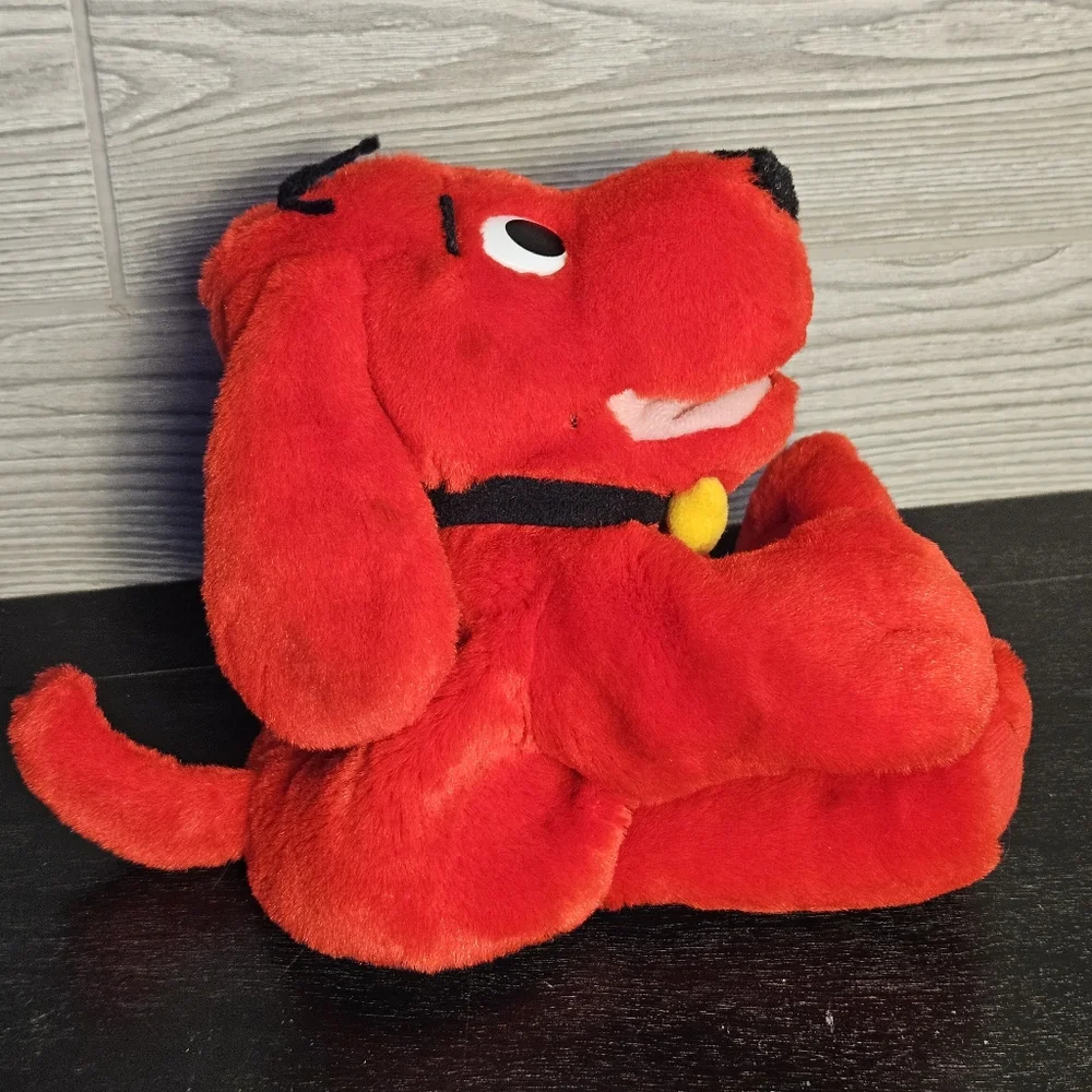 Vintage Clifford the Big Red Dog Singing Hand Puppet - Scholastic Avon - 1999